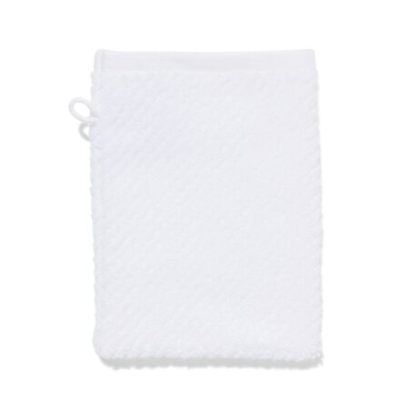 HEMA Washandje 16x21cm zware kwaliteit diagonaal wit (wit) | HEMA