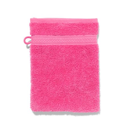 HEMA Washandje 16x21cm zware kwaliteit fuchsia (fuchsia) | HEMA