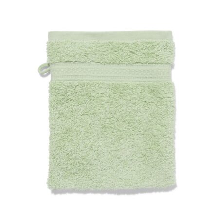 HEMA Washandje 16x21cm zware kwaliteit limoengroen (limoengroen) | HEMA