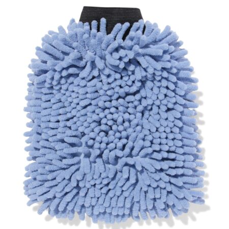 HEMA Washandschoen voor auto 27x17cm microvezel (blauw) | HEMA