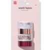 Washi tape 5mx1.5cm - 4 stuks (multicolor)
