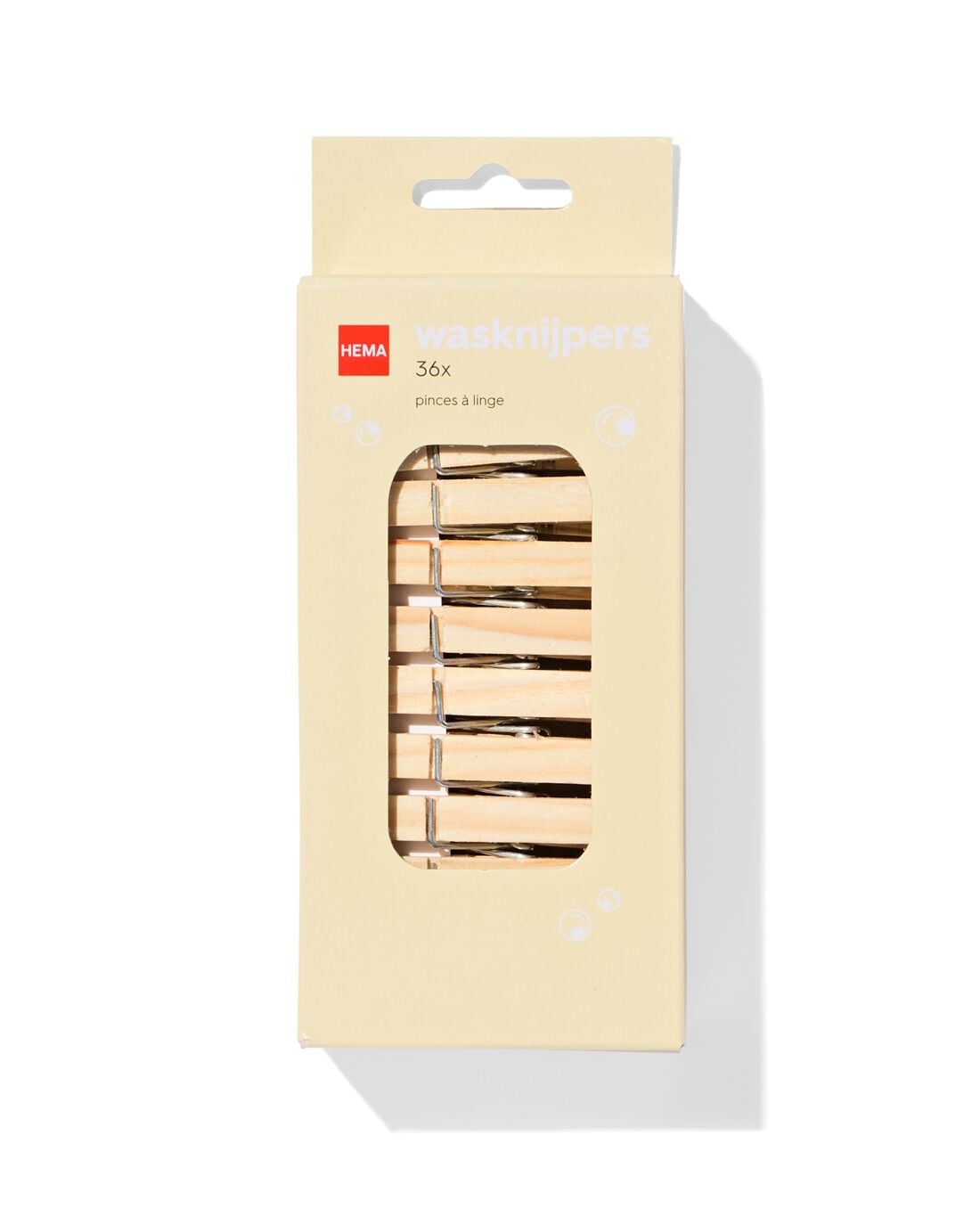 HEMA Wasknijpers hout - 36 stuks | HEMA