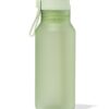 Waterfles met rietje 430ml groen
