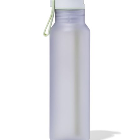 HEMA Waterfles met rietje 600ml lavendel (lavendel) | HEMA