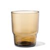 HEMA Waterglas 300ml glas bruin (bruin) | HEMA