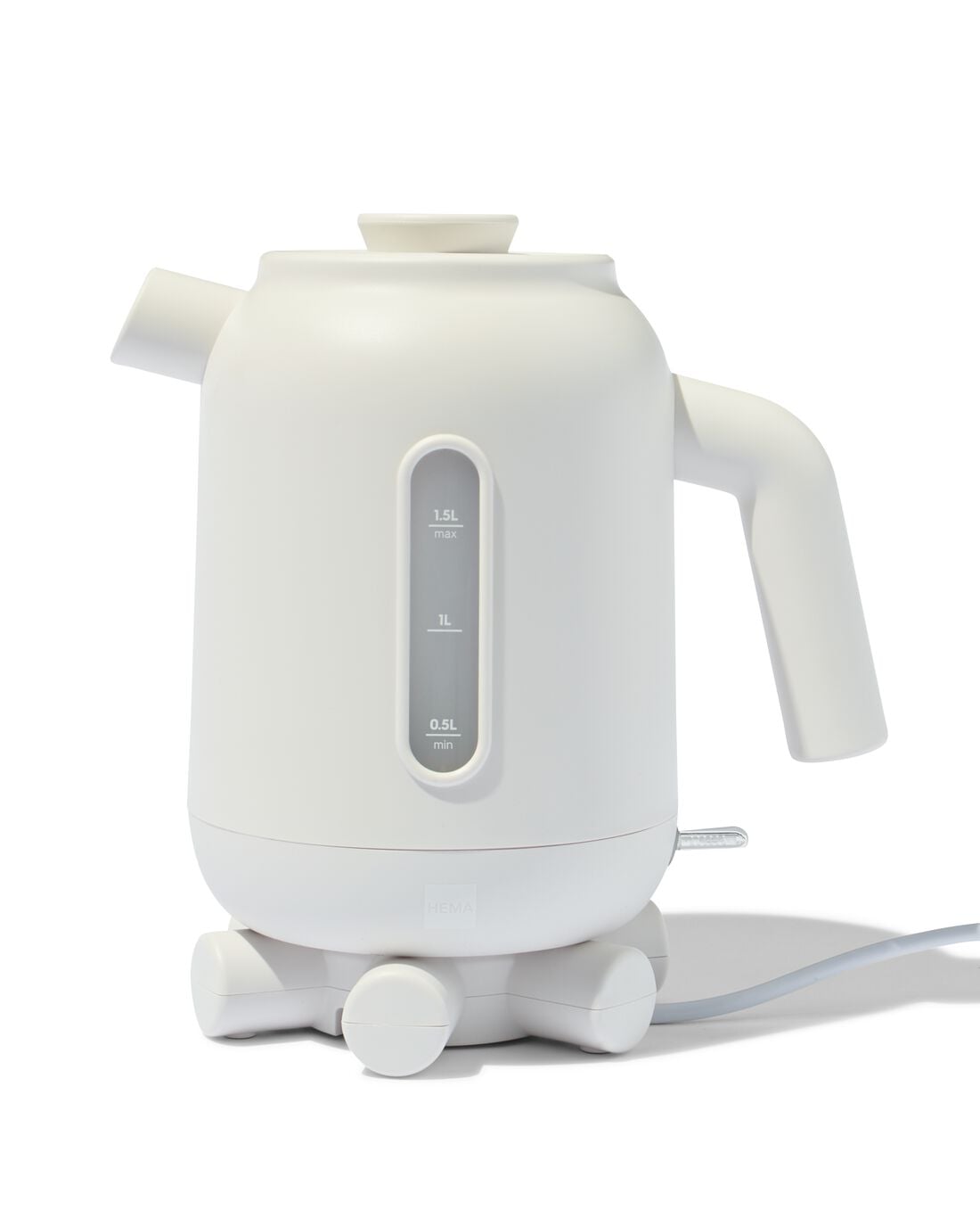 HEMA Waterkoker Ketelbinkie snoerloos 1.5L wit | HEMA