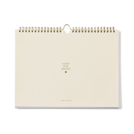HEMA Weekdeskplanner 28x21cm crème | HEMA