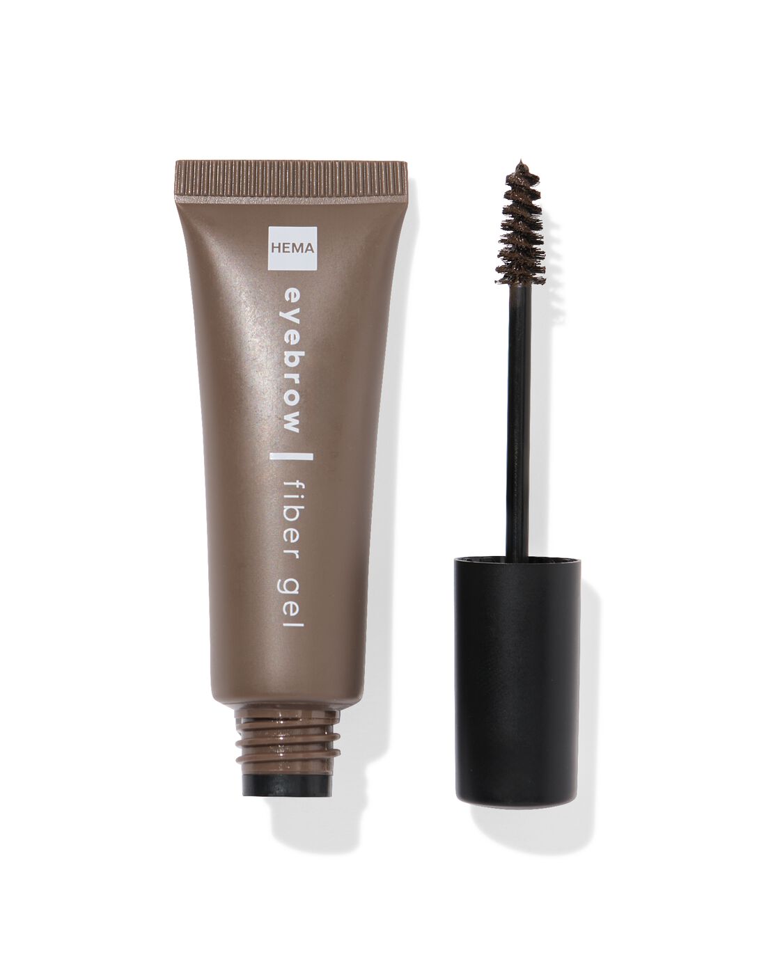 HEMA Wenkbrauwgel met vezels 8ml bruin | HEMA