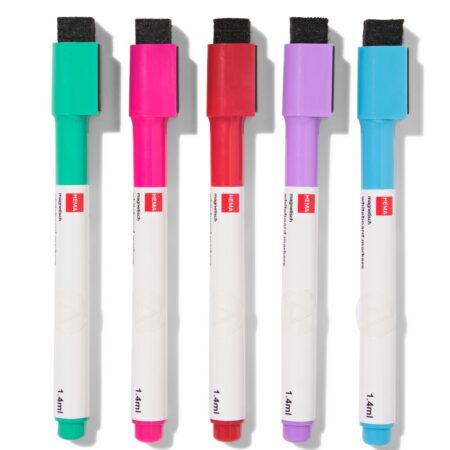 HEMA Whiteboardmarkeerstiften - 5 stuks (multicolor) | HEMA