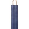 HEMA Wijntas 44.5x10.5cm strepen (blauw) | HEMA