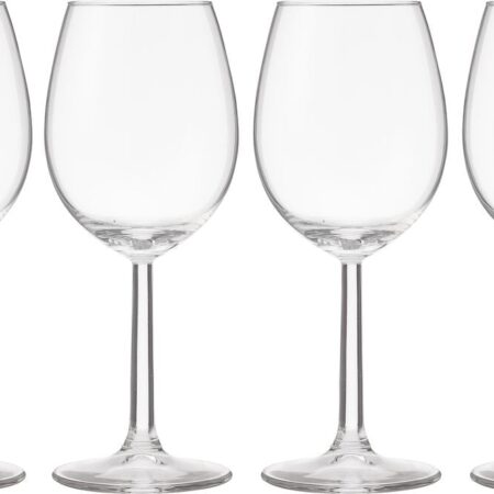 HEMA Wittewijnglazen 320ml - 4 stuks (transparant) | HEMA