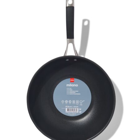 HEMA Wok Ø28cm Milano (metaal) | HEMA