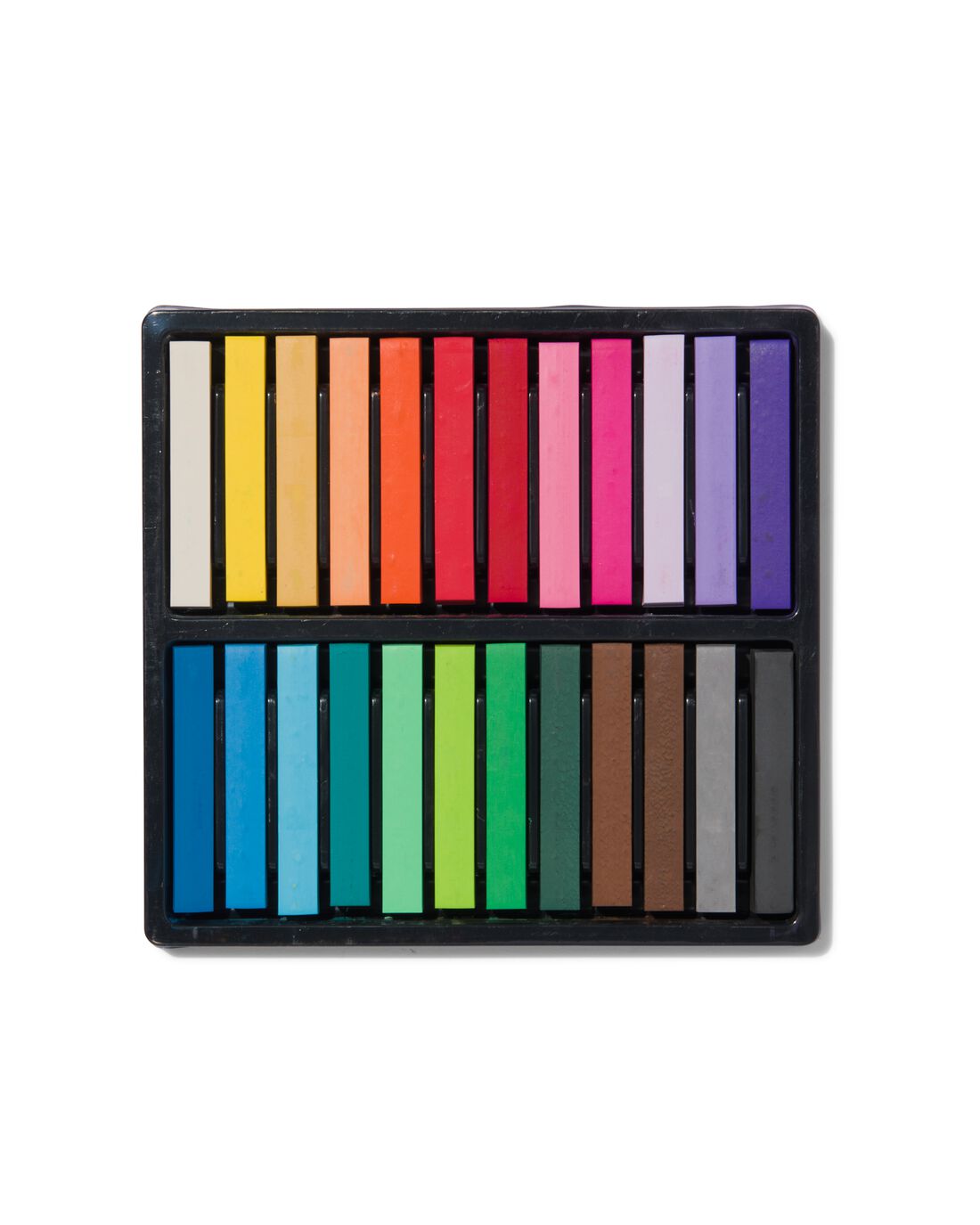 HEMA Zacht pastelkrijt vierkant - 24 stuks | HEMA