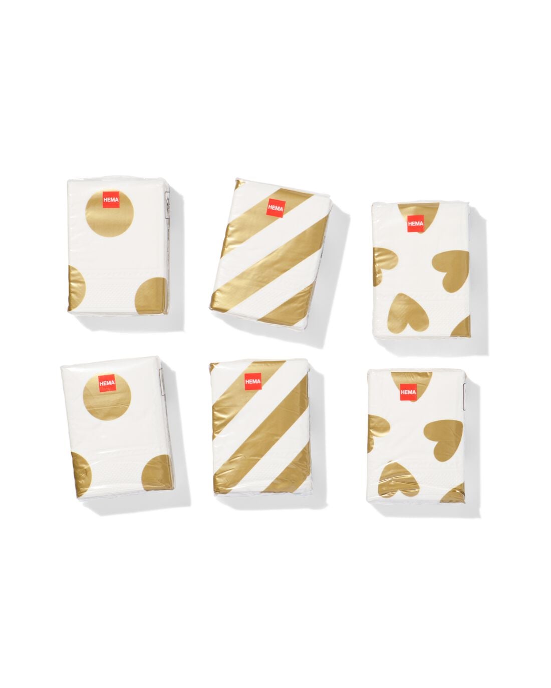 HEMA Zakdoekjes 4-laags mini - 6x8 stuks | HEMA