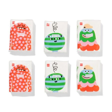 HEMA Zakdoekjes mini monster | HEMA