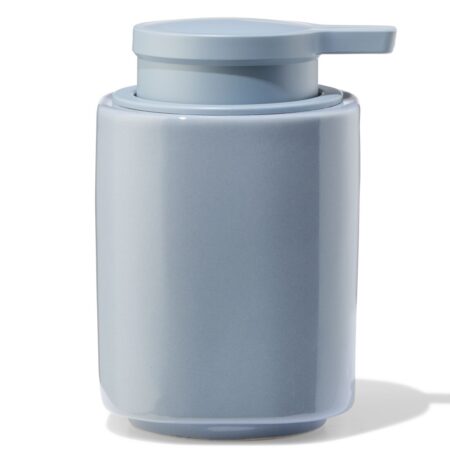 HEMA Zeeppomp 13cm keramiek blauw (blauw) | HEMA