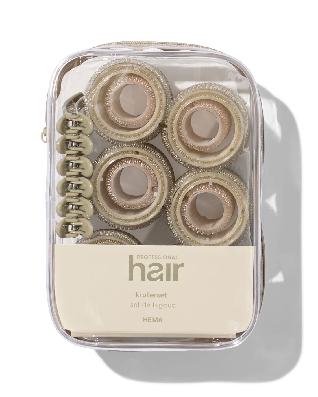 HEMA Zelfhechtende krullers haarklemmen - 18 stuks | HEMA