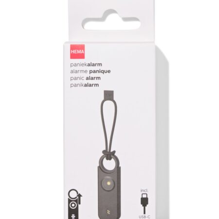 HEMA Zelfverdediging sleutelhanger 9x3x1.5cm (zwart) | HEMA