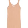 HEMA Zwangerschapshemd naadloos beige (beige) | HEMA