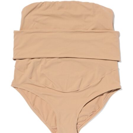 HEMA Zwangerschapsslip hoge taille beige (beige) | HEMA