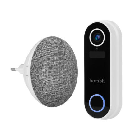HOMBLI Smart Doorbell Pack Slimme deurbel Wit | Hombli