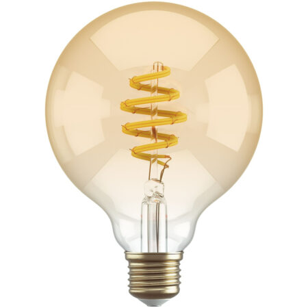 HOMBLI Smart Filament Bulb CCT E27 G95 Smartverlichting Bruin | Hombli