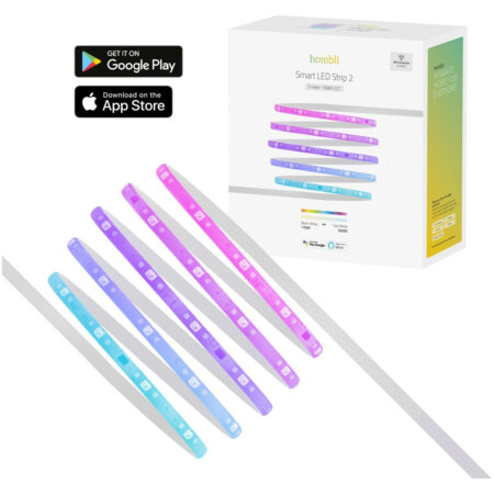 HOMBLI Smart LED Strip 2 - 5m RGBIC+CCT Smartverlichting | Hombli
