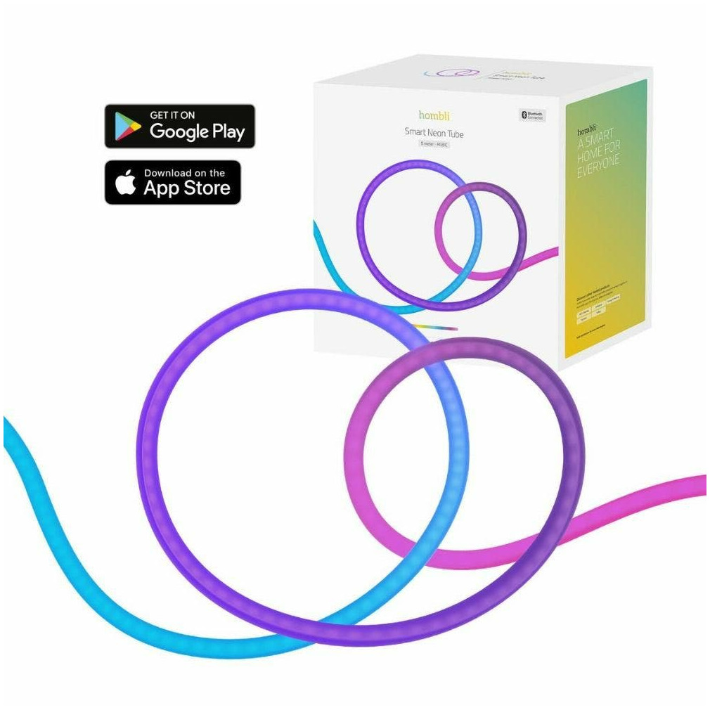 HOMBLI Smart Neon Tube - 5m RGBIC Smartverlichting | Hombli