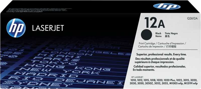 HP 12A Toner Zwart