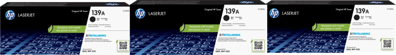 HP 139A Toner Zwart Triple Pack