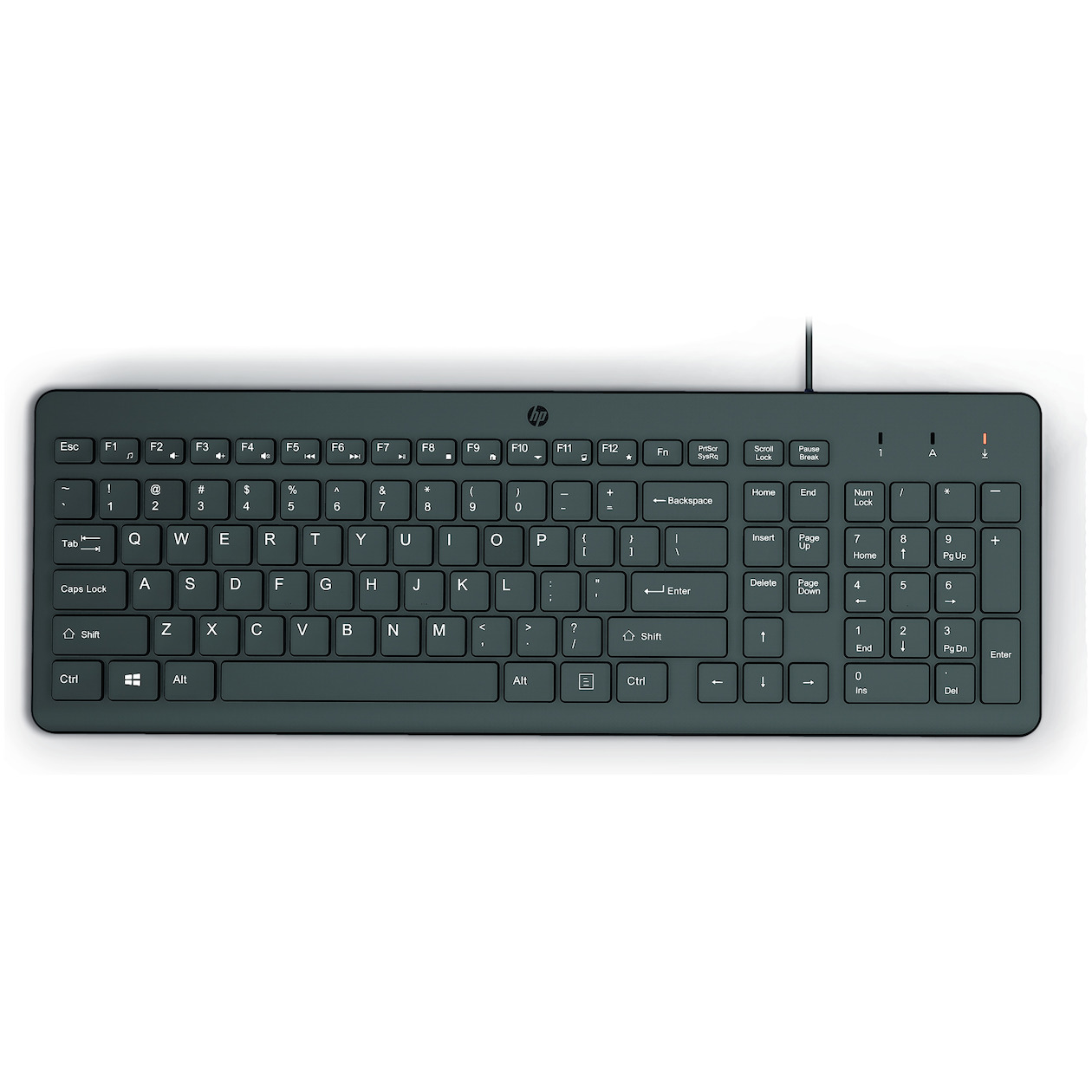 HP 150 Bedraad Toetsenbord Toetsenbord Zwart | HP