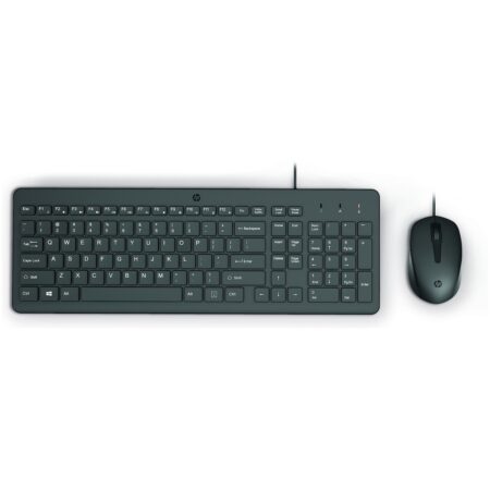 HP 150 Bedraad Toetsenbord en Muis Set Toetsenbord Zwart | HP