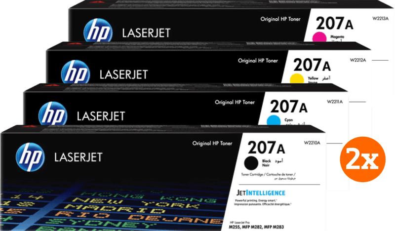 HP 207A Toner Combo Pack (2 stuks)