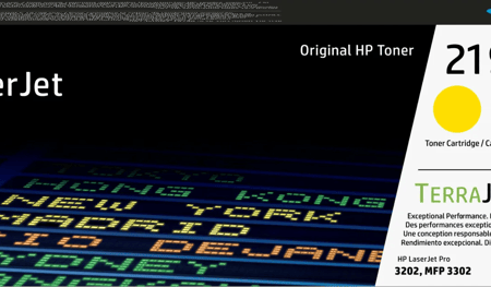 HP 219A Toner Geel