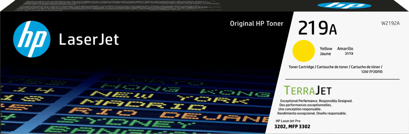 HP 219A Toner Geel
