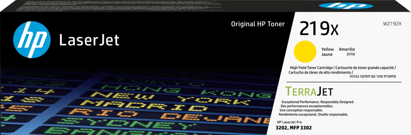 HP 219X LaserJet XL Toner Geel