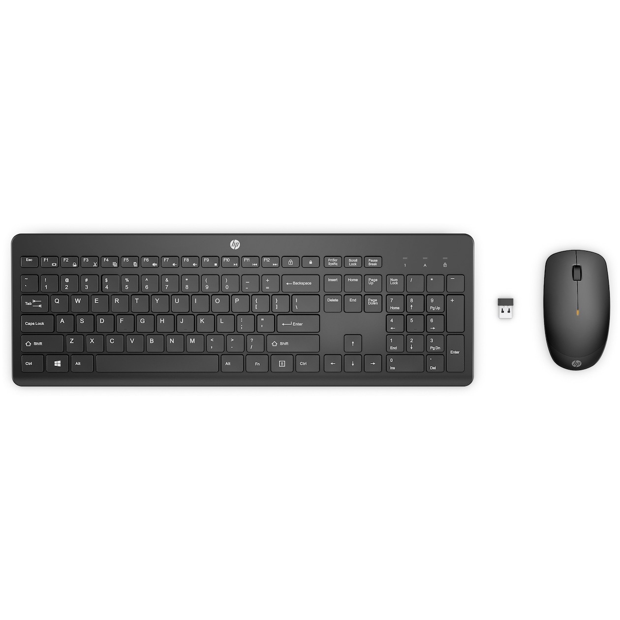 HP 230 Draadloze Toetsenbord en Muis Toetsenbord Zwart | HP
