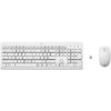 HP 230 WL Mouse+KB Combo WHT EURO Toetsenbord Wit | HP