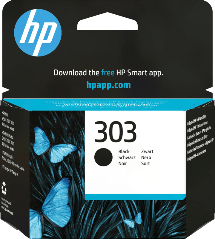 HP 303 Cartridge Zwart