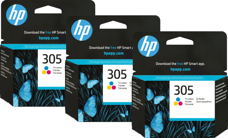 HP 305 Cartridge Kleur (3 stuks)