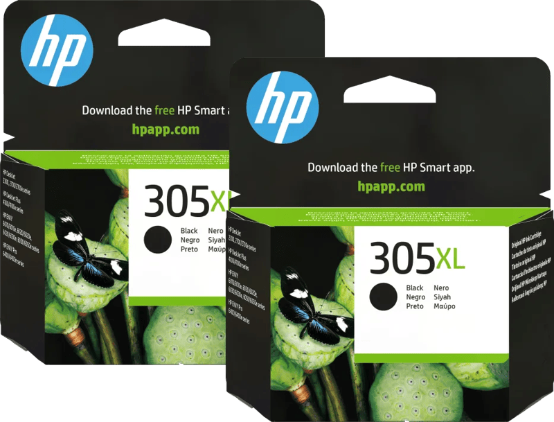HP 305XL Cartridge Zwart (2 stuks)