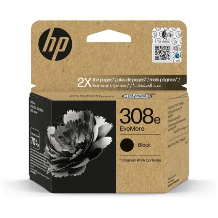 HP 308e EvoMore Cartridge Inkt Zwart | HP
