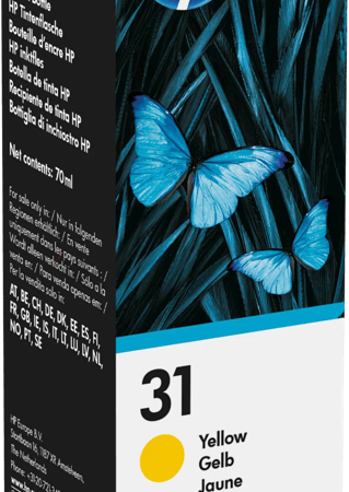 HP 31 Inktflesje Geel