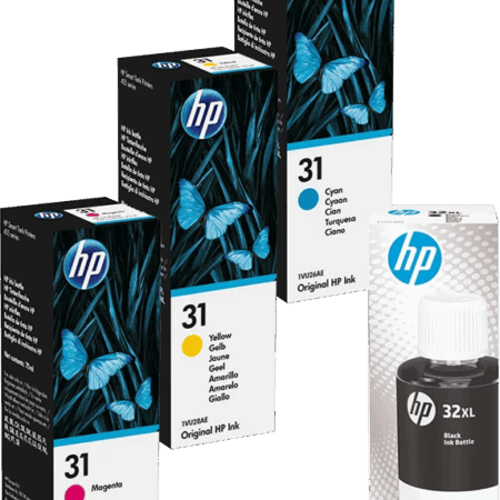 HP 32XL + HP31 Inktflesjes Combo Pack