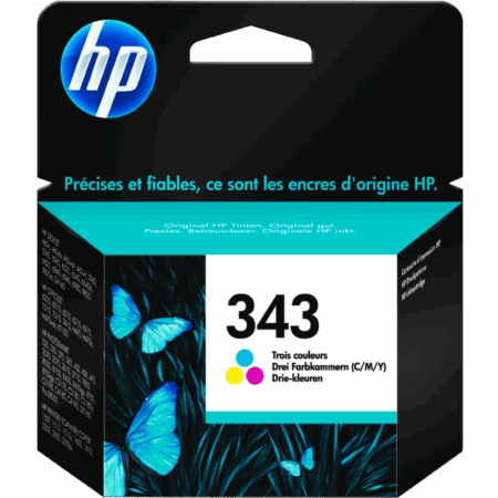 HP 343 Cartridges 3 Kleuren Pack