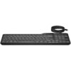 HP 400 BL WD KBD EURO Toetsenbord Zwart | HP