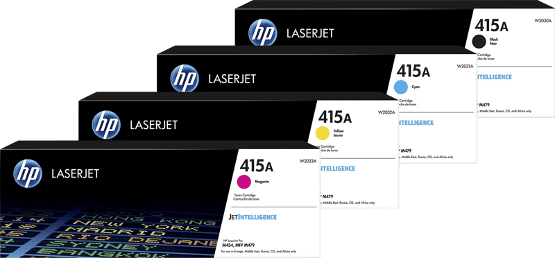 HP 415A Toner Combo Pack