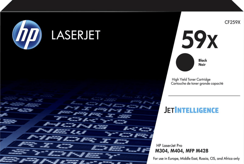 HP 59X Toner Zwart (Hoge Capaciteit)