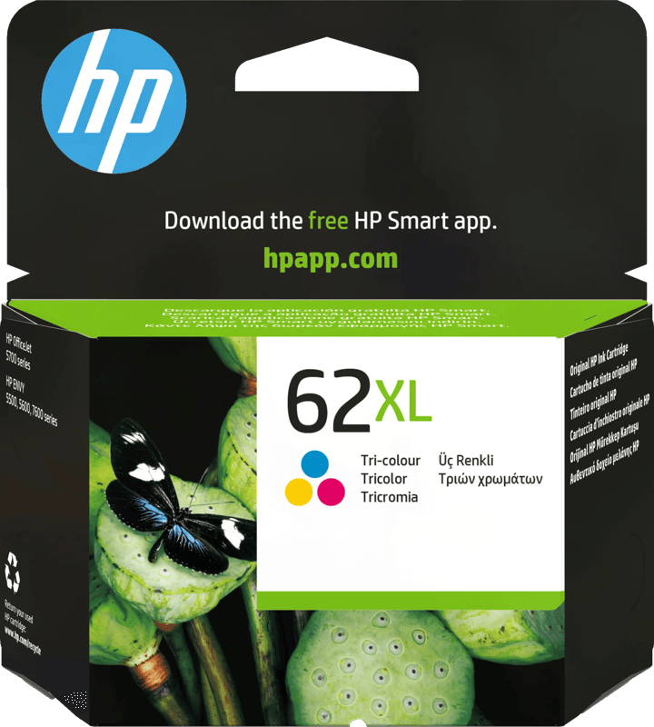 HP 62XL Cartridge Kleur