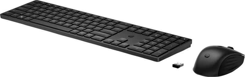 HP 650 Draadloos Toetsenbord en Muis set Zwart Qwerty